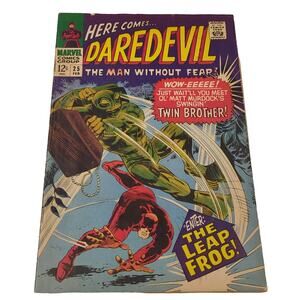 Marvel Comics Daredevil #25 1st Appearance Leap Frog & Matt Murdock's Twin 1967
